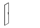 «Simple» Дверь высокая левая/правая