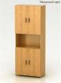Шкаф высокий 1 - открытая полка (ШФ14.0+ДФ13.0х4)