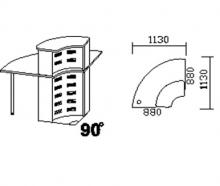Cтойка угловая на 1130 "Стимул" и "Бонус"