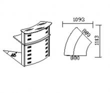 Cтойка угловая на 1113 перф. "Стимул" и "Бонус"