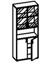 **Шкаф закрытый с нишей