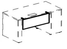 ЩИТ ПЕРЕДНИЙ для столов 1400 или приставок 1000 с узкой опорой