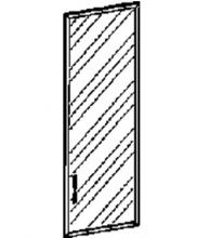 **Матовое стекло, алюмин. рамка на 3 секции (прав)