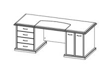 Стол письменный Советник С321БЛ