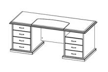 Стол письменный Советник С321Л