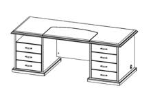 Стол письменный Советник С321П