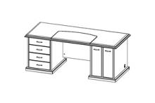 Стол письменный Советник С321СП