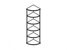 Стеллаж Тема Т404